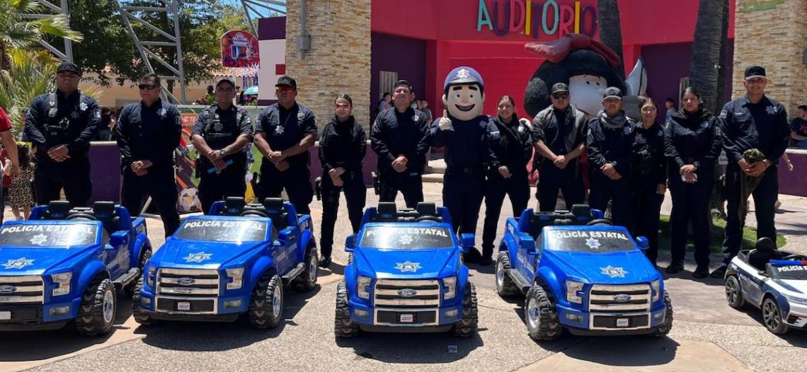 Trabaja Policía Estatal en acciones de proximidad ciudadana con la niñez de Sonora