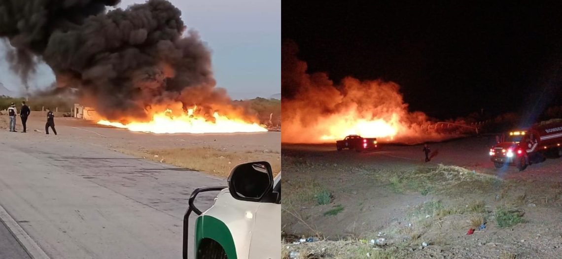 El fuego destruyó más de 160 tubos del acueducto yaqui; pérdidas por 11 MDP