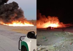 El fuego destruyó más de 160 tubos del acueducto yaqui; pérdidas por 11 MDP