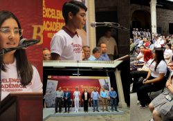 Reconoce Ayuntamiento de Guaymas a estudiantes de excelencia académica en nivel preparatoria dentro de la conmemoración del CLXI Aniversario de la Batalla de Puebla