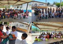 Entrega DIF Guaymas obsequios a niñas y niños del Valle de Guaymas