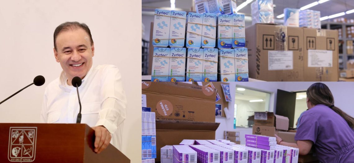 Adquirirá Gobierno de Sonora 300 mdp en medicamentos a través de proceso de compras consolidadas: Alfonso Durazo
