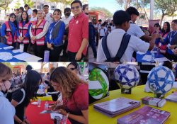 Participa DIF Guaymas en Jornada Permanente por la Paz; lleva servicios a estudiantes de Secundaria Técnica 30