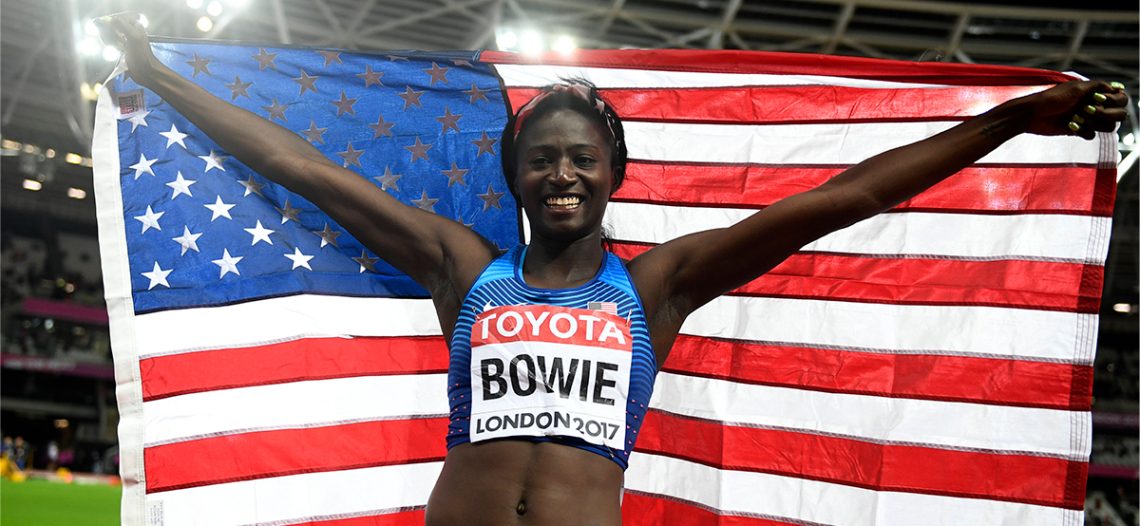 Falleció Tori Bowie a los 32 años; triple medallista olímpica en 2016