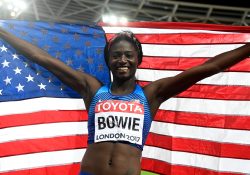 Falleció Tori Bowie a los 32 años; triple medallista olímpica en 2016