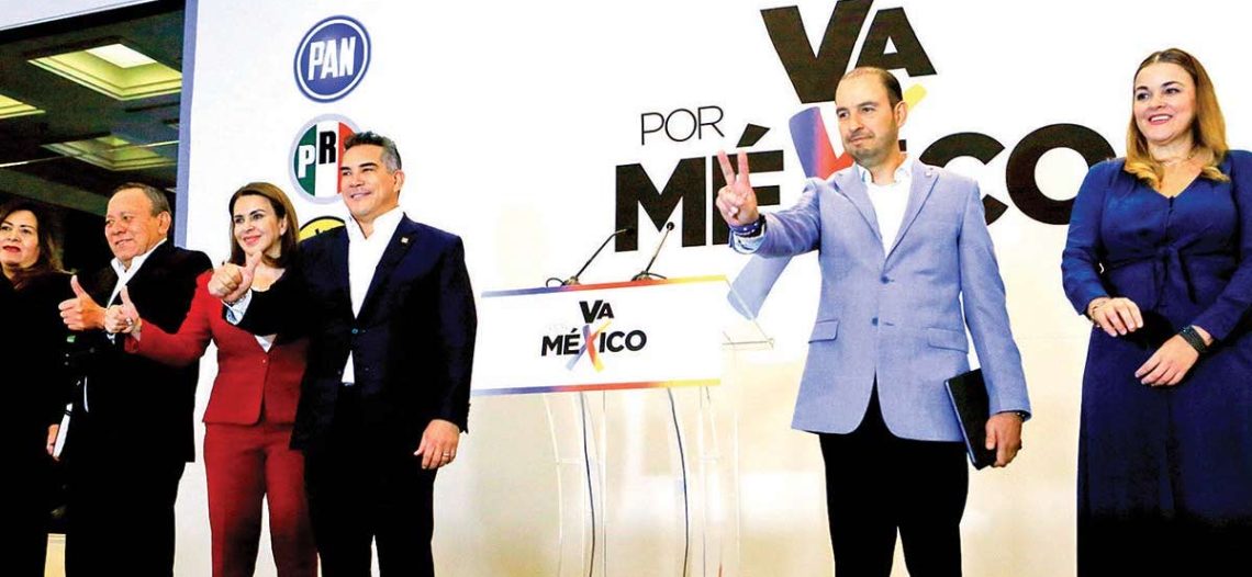 La oposición firma alianza para 2024; ofrecen candidato único