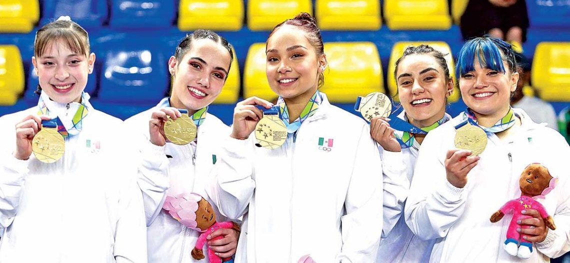 La gimnasia mexicana se colgó el oro tras una brillante actuación