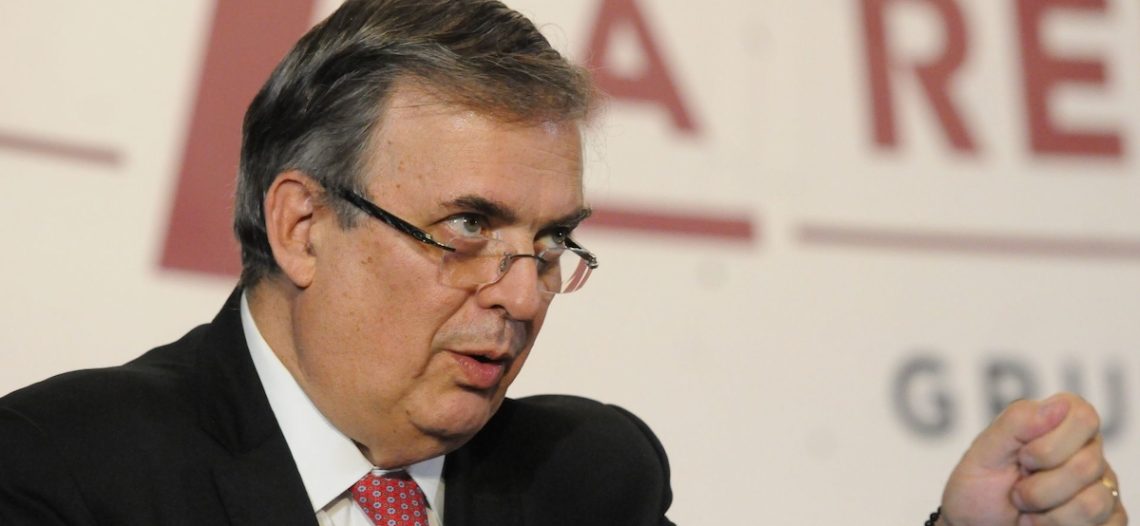 Marcelo Ebrard renuncia como secretario de Relaciones Exteriores