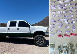 Localizan  SEDENA  y PESP vehículo con más de 150 envoltorios de narcótico durante acciones contra el delito en Guaymas