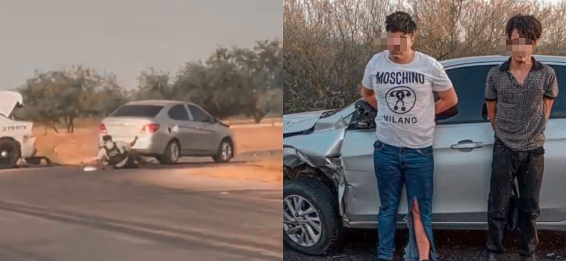 Detenidos par de sujetos por arrollar a elemento de la Guardia Nacional en Bácum