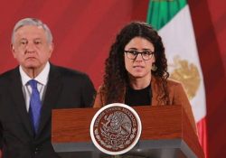 Luisa María Alcalde es la nueva secretaria de Gobernación; hoy lo anunció el presidente