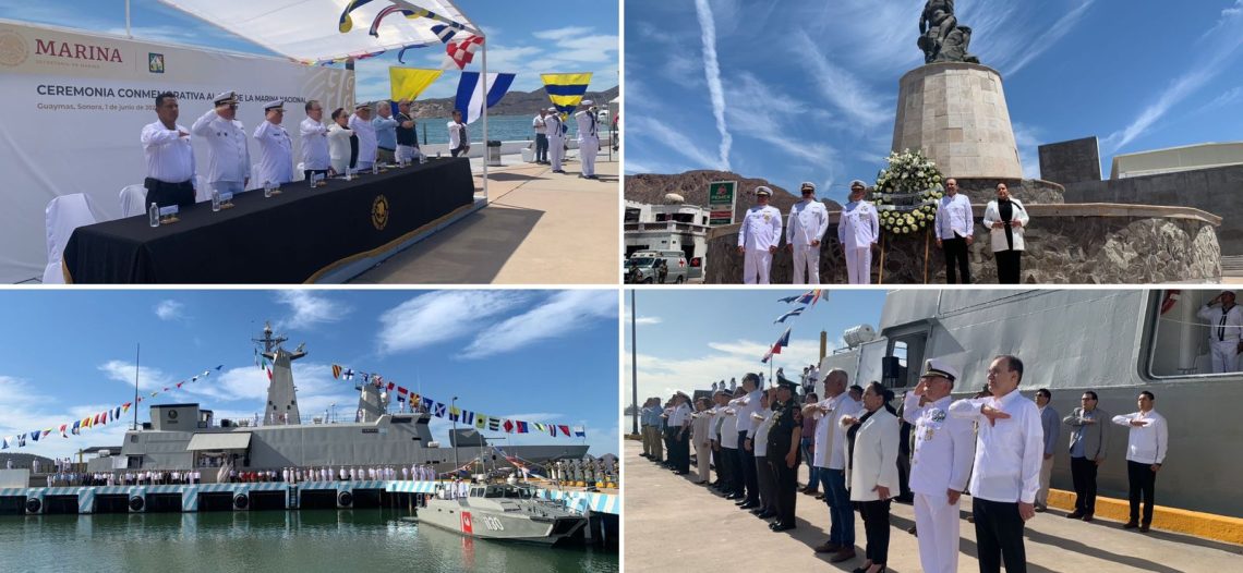 Celebran el LXXXI Aniversario del Día de la Marina Nacional