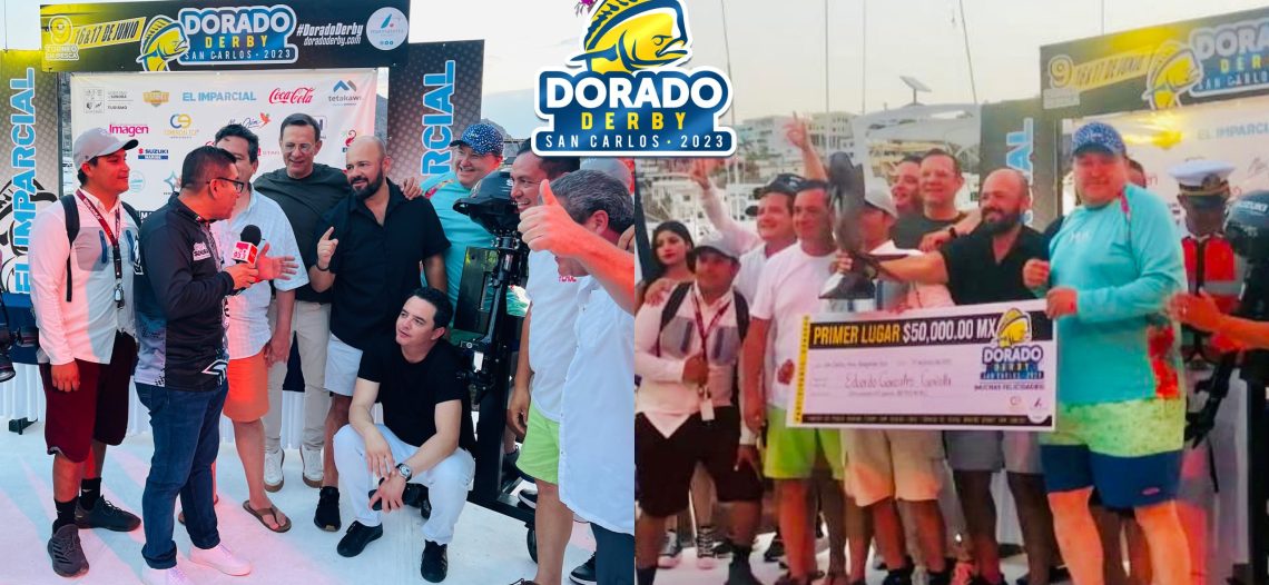 Premian a los mejores pescadores del “Dorado derby 2023” San Carlos: Eduardo González, el ganador