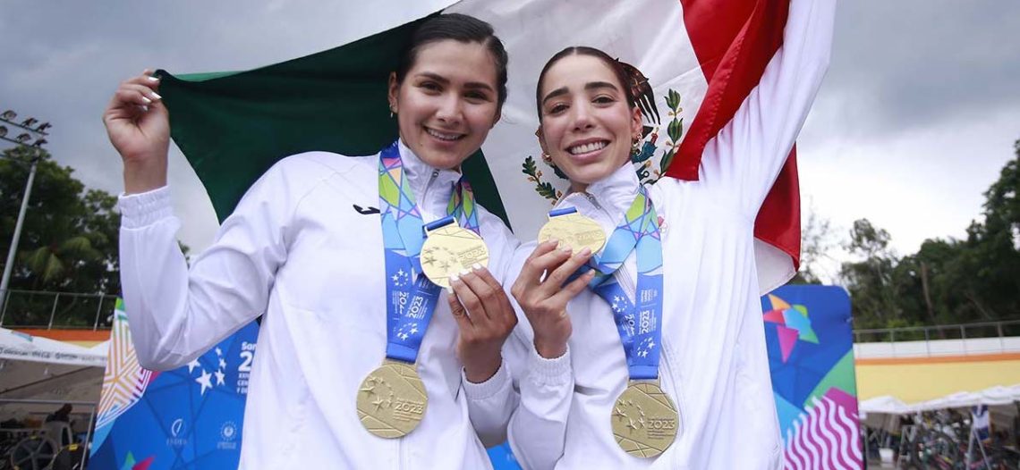 Yareli Salazar y Antonieta Gaxiola logran oro en Centroamericanos