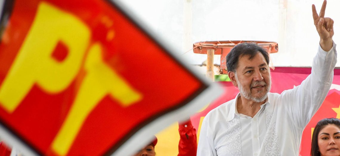 Fernández Noroña insiste que quiten espectaculares de ‘corcholatas’