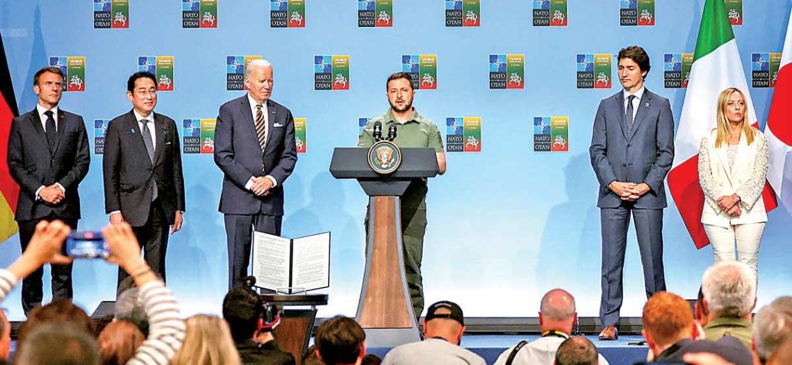 Ucrania obtiene refuerzo militar tras cumbre de la OTAN