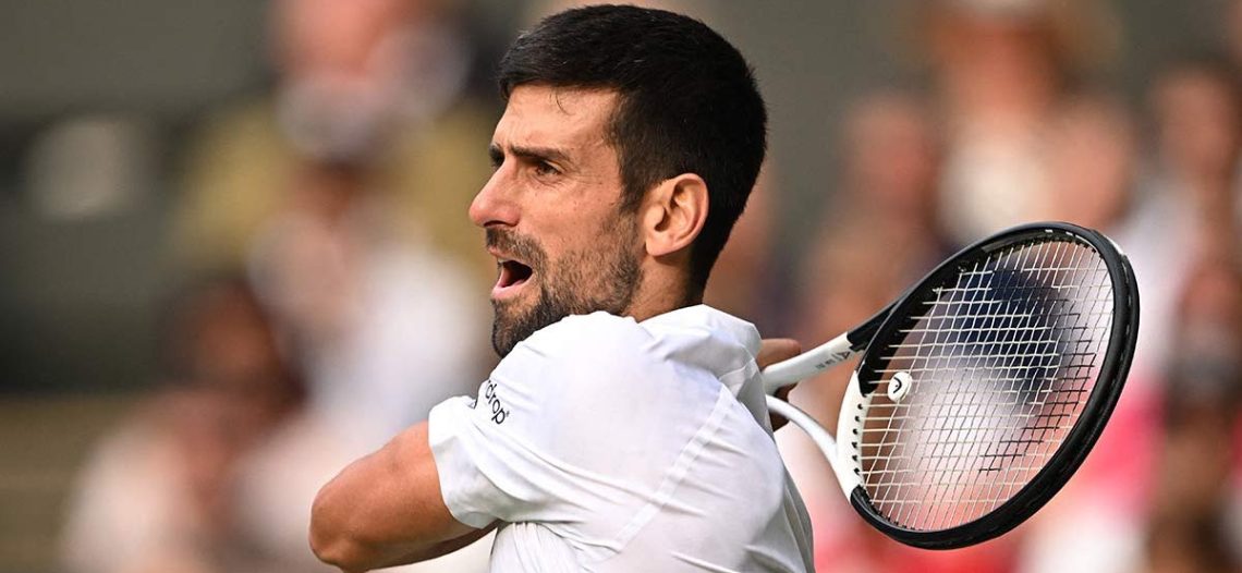 Djokovic fue multado por raquetazo en Wimbledon
