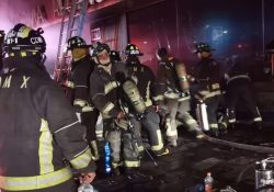 Un comando armado incendia la Central de Abasto de Toluca y asesina a nueve personas