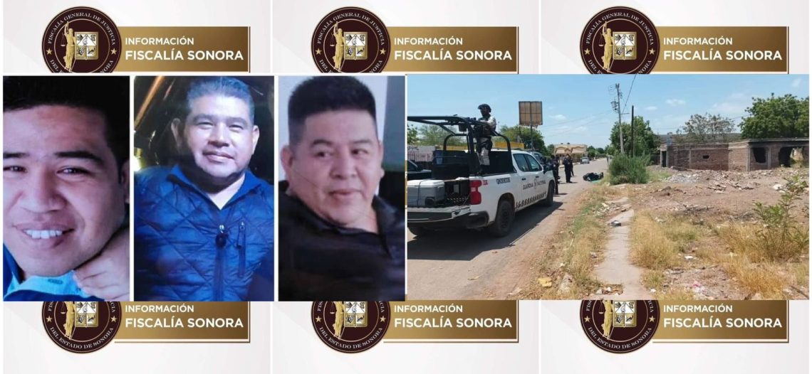 Identifica FGJE los cuerpos encontrados en Cajeme