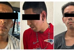 Detienen a tres sujetos armados y en posesión de droga; se les investiga por hechos violentos