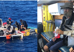 Rescatan a náufrago irlandés que sobrevivió 3 meses en altamar; salió de La Paz