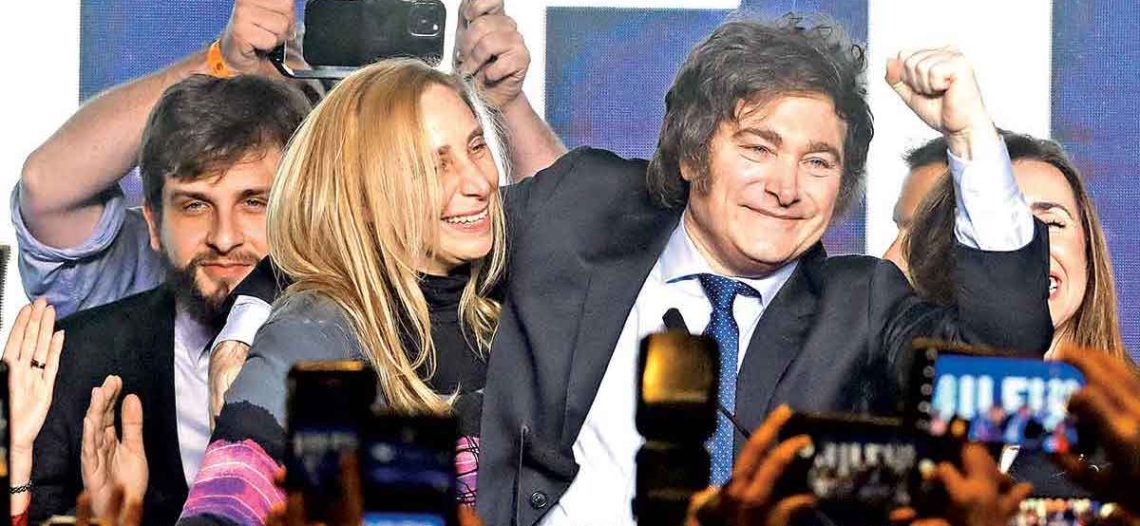 Ultraderecha antisistema gana en Argentina
