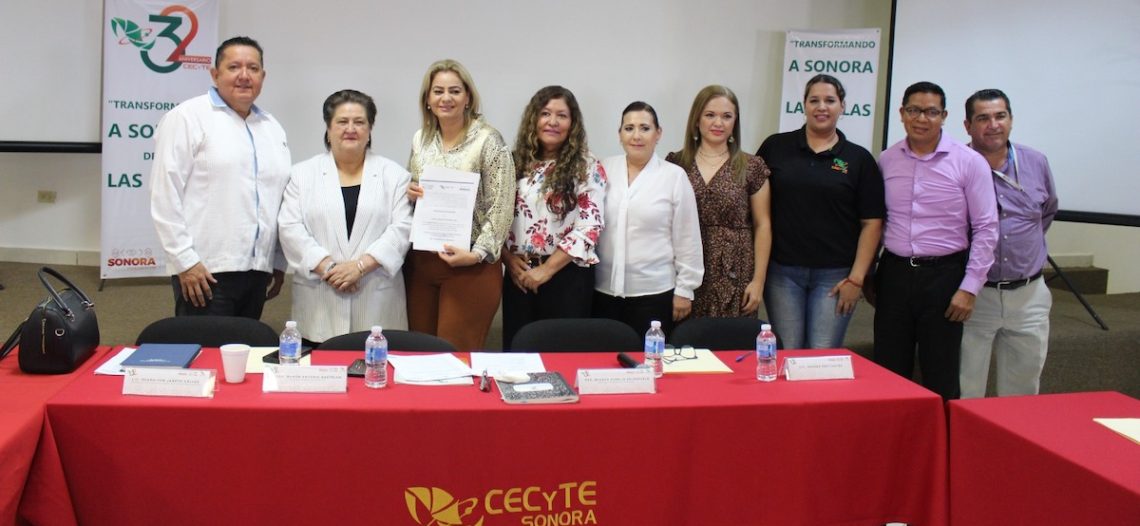 Designa Cecyte Sonora a nuevos directores, subdirectores y docentes