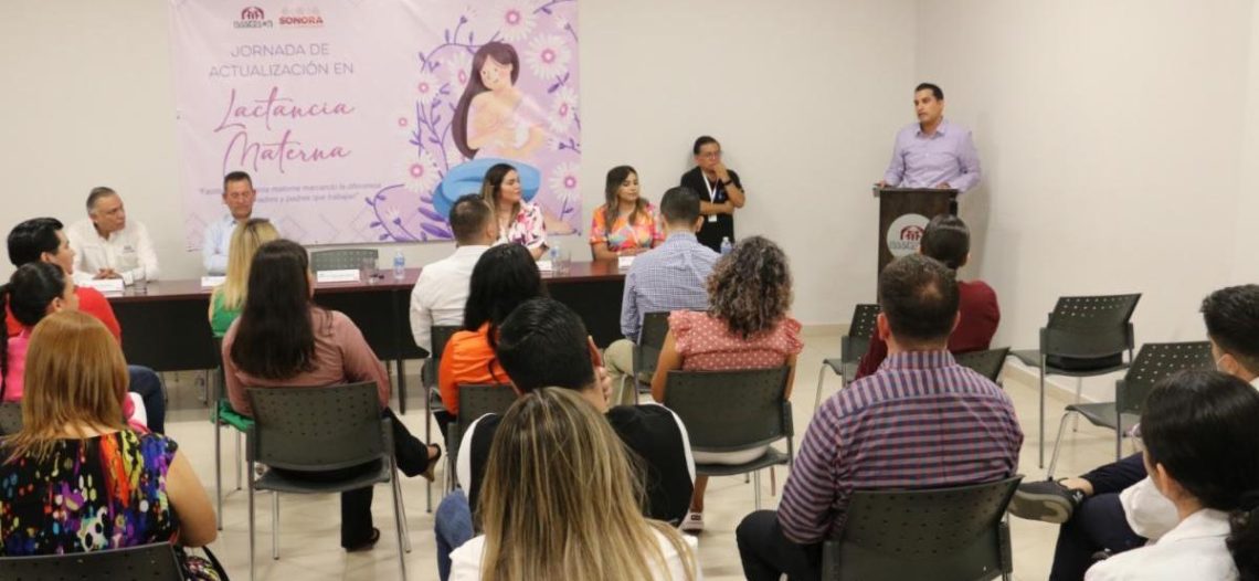 Realiza Isssteson Jornadas de actualización en Lactancia Materna