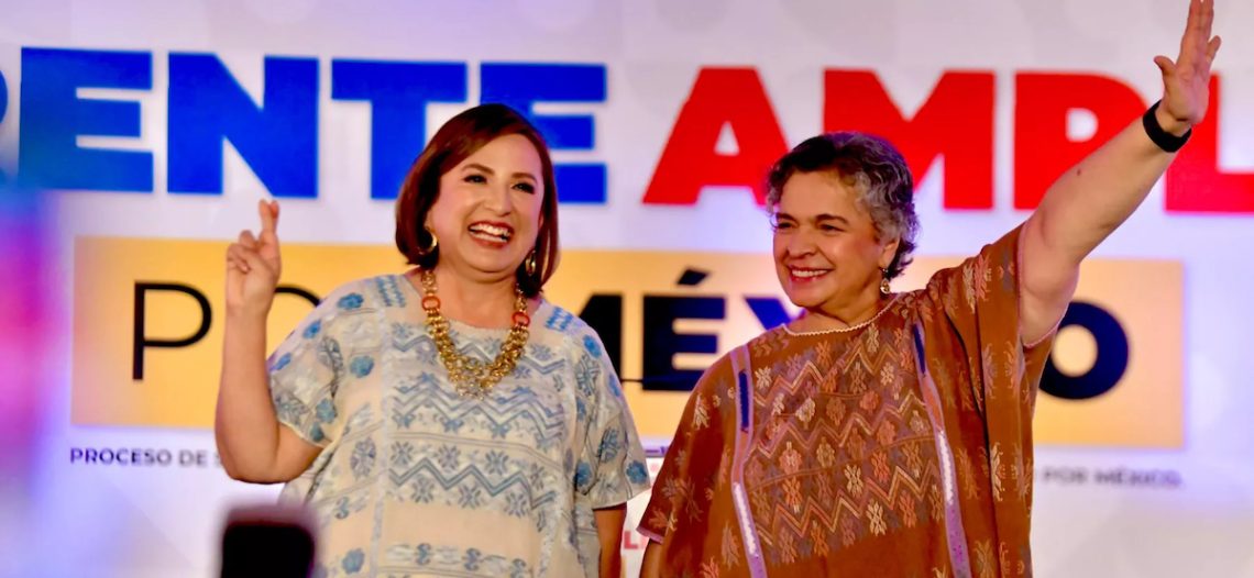 Xóchitl Gálvez y Beatriz Paredes debaten sobre el papel de México en el mundo