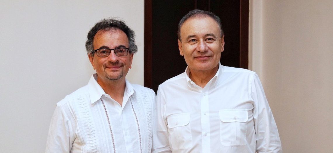 Expone Gobernador virtudes del Plan Sonora a embajador de Reino Unido