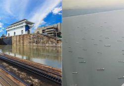Ya hay efectos por la sequía en el Canal de Panamá: cientos de barcos esperan poder cruzar
