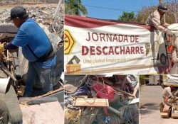 Recolecta Ayuntamiento de Guaymas más de cien toneladas de “cacharros”