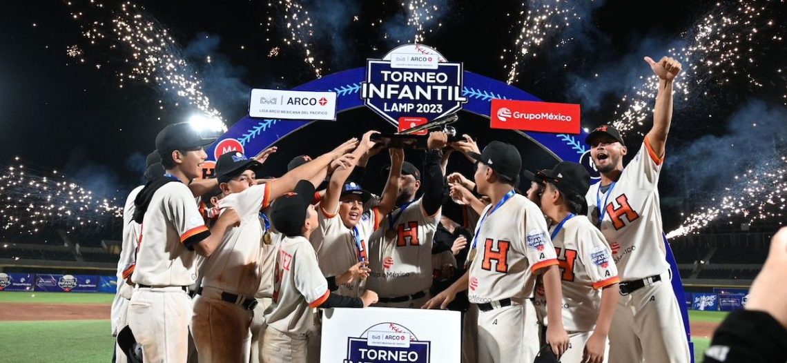 Logra Naranjeros el bicampeonato en Torneo Infantil LAMP