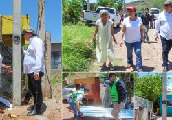 Supervisa Ayuntamiento de Guaymas instalación de mufas.