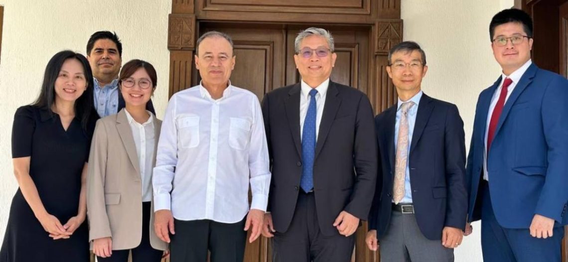 Gobernador gestiona especialización de recurso humano con delegación de Taiwán