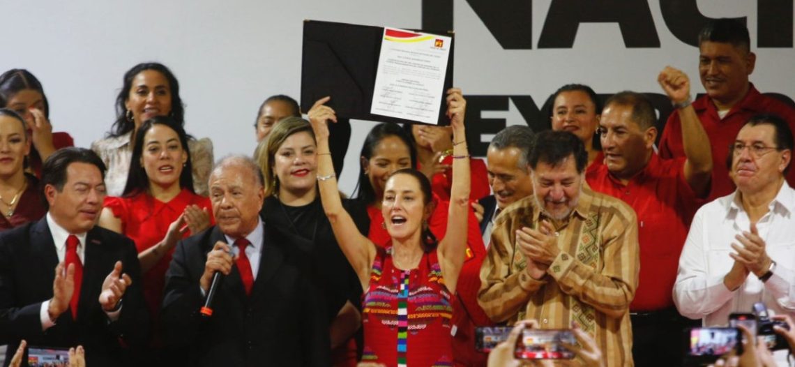 Partido del Trabajo elige a Sheinbaum para dirigirlo rumbo a elecciones 2024