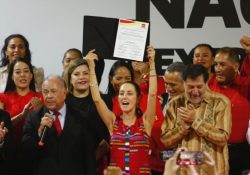 Partido del Trabajo elige a Sheinbaum para dirigirlo rumbo a elecciones 2024