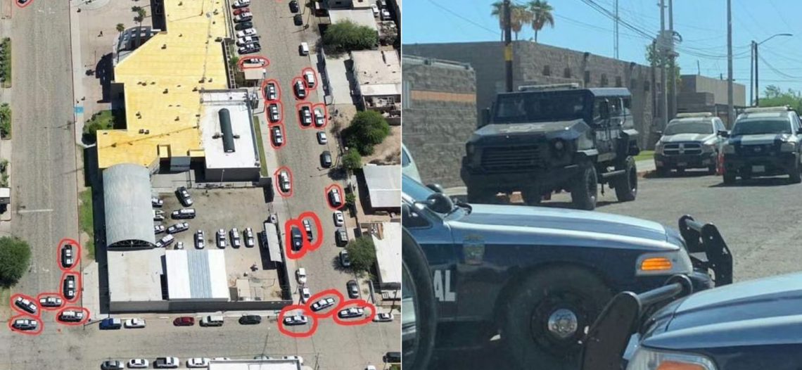 Busca a 4 policías de SLRC y los encuentran atrincherados en oficinas del Municipio