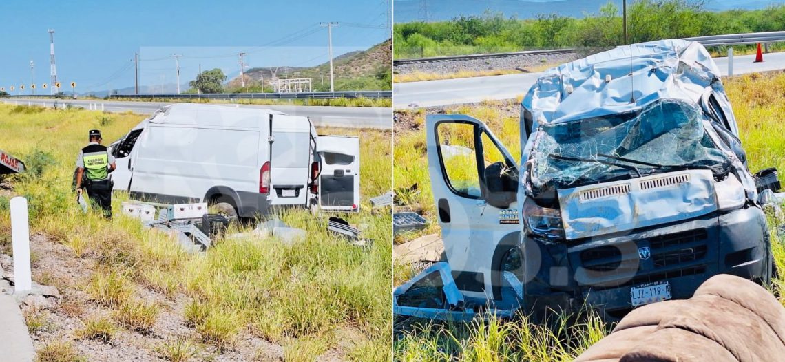 Accidente carretero deja siete lesionados tramo Guaymas – Ciudad Obregón