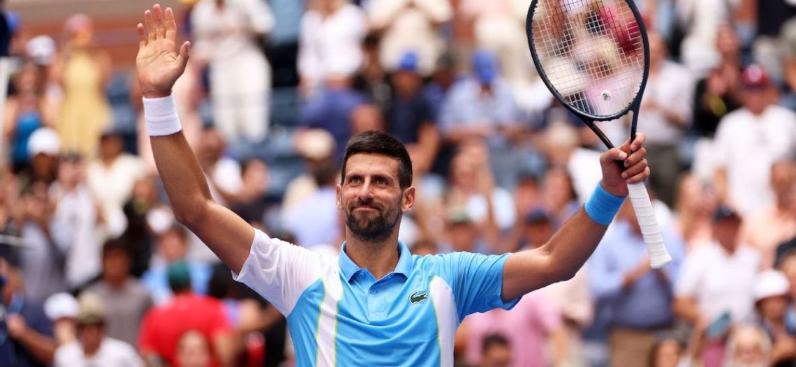 Novak Djokovic rompe récord de Roger Federer en Grand Slams