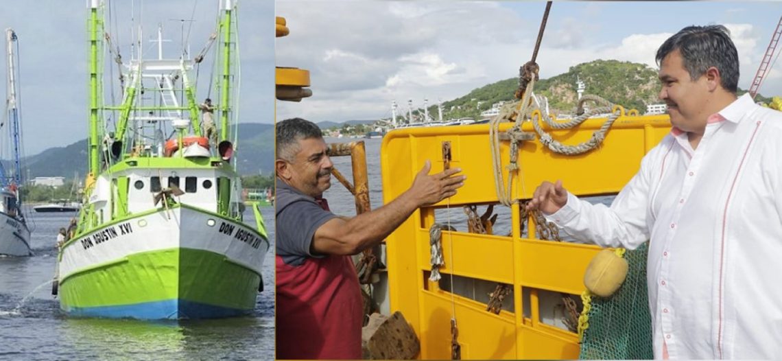 Zarpó la flota camaronera en el Pacífico y Golfo de California