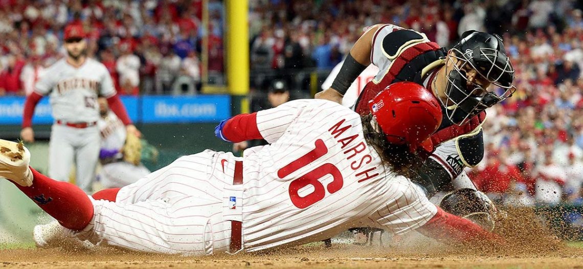 Filis sufre y se adelanta ante D’Backs en Juego 1 por Serie de Campeonato