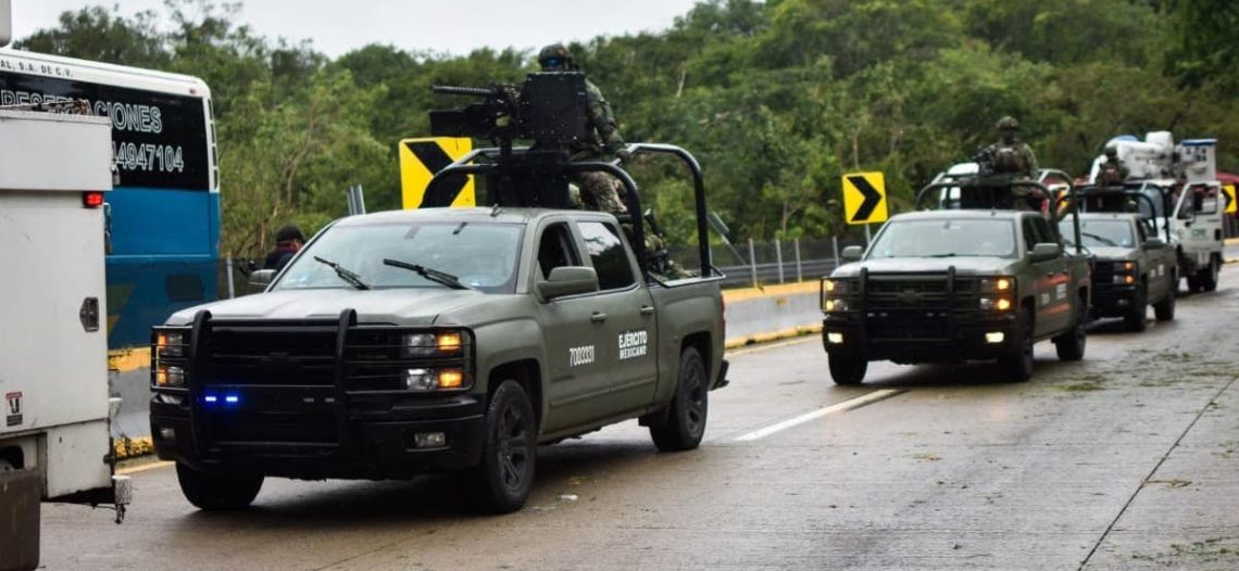 Sedena y GN vigilan centros comerciales para reactivar economía de Acapulco