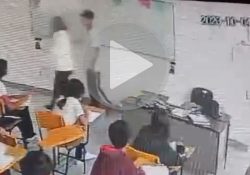 Ataca alumno con navaja a profesora en Secundaria de Coahuila