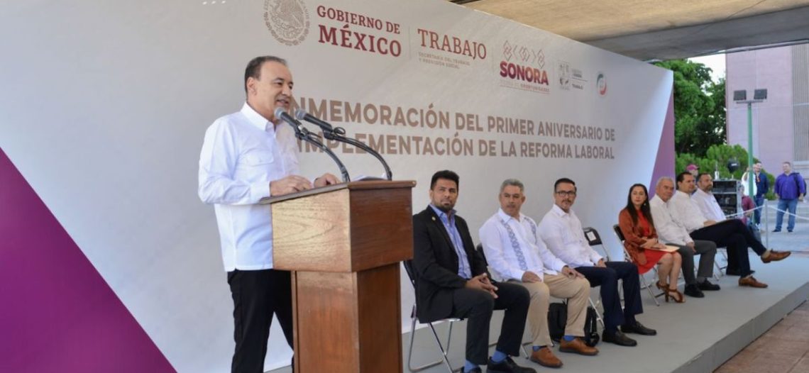Es Sonora número uno en concertación de conflictos laborales: Alfonso Durazo