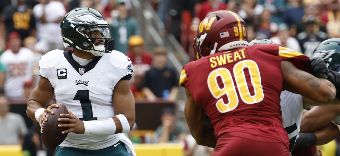 Jalen Hurts comanda triunfo de Filadelfia ante Washington