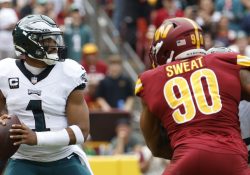 Jalen Hurts comanda triunfo de Filadelfia ante Washington