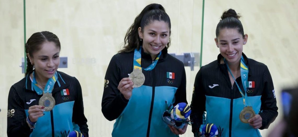 México suma otro oro en ráquetbol tras vencer a Argentina en panamericanos