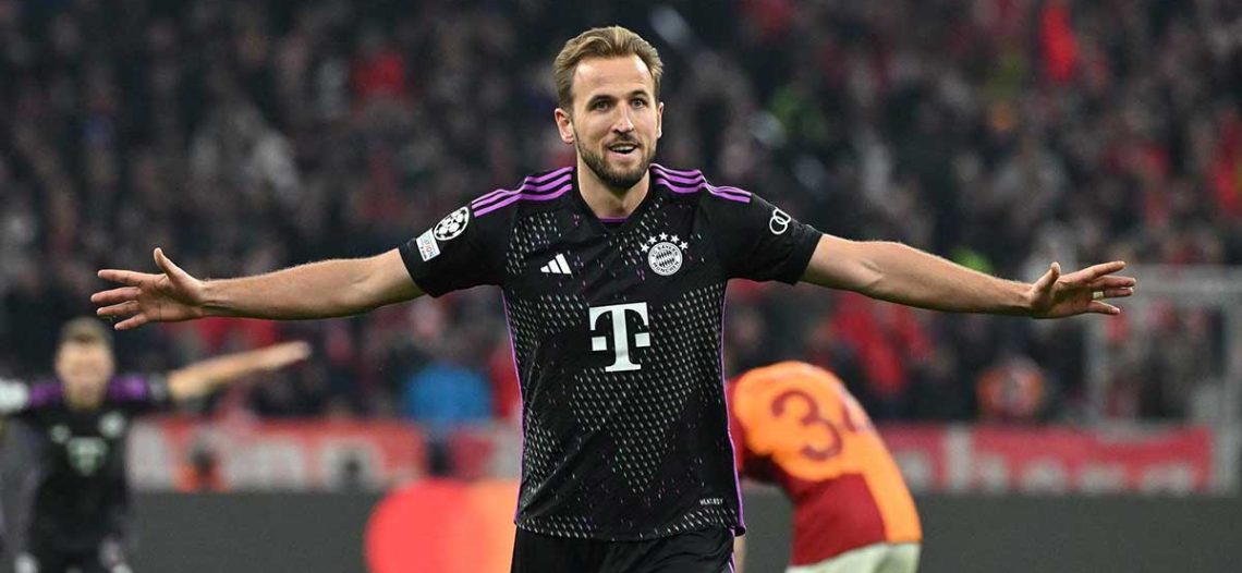 Bayern Múnich logra su pase a octavos de Champions con Kane inspirado