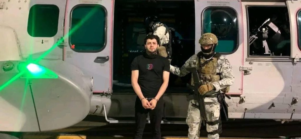 Fuerte operativo militar en Culiacán; atrapan a Néstor Isidro Pérez Salas, “El Nini”, lugarteniente de los hijos de “El Chapo”